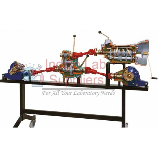 4x4 Vehicle Transmission Assembly With 5 Speed Mechanical